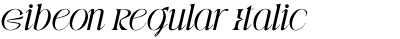 Gibeon Regular Italic